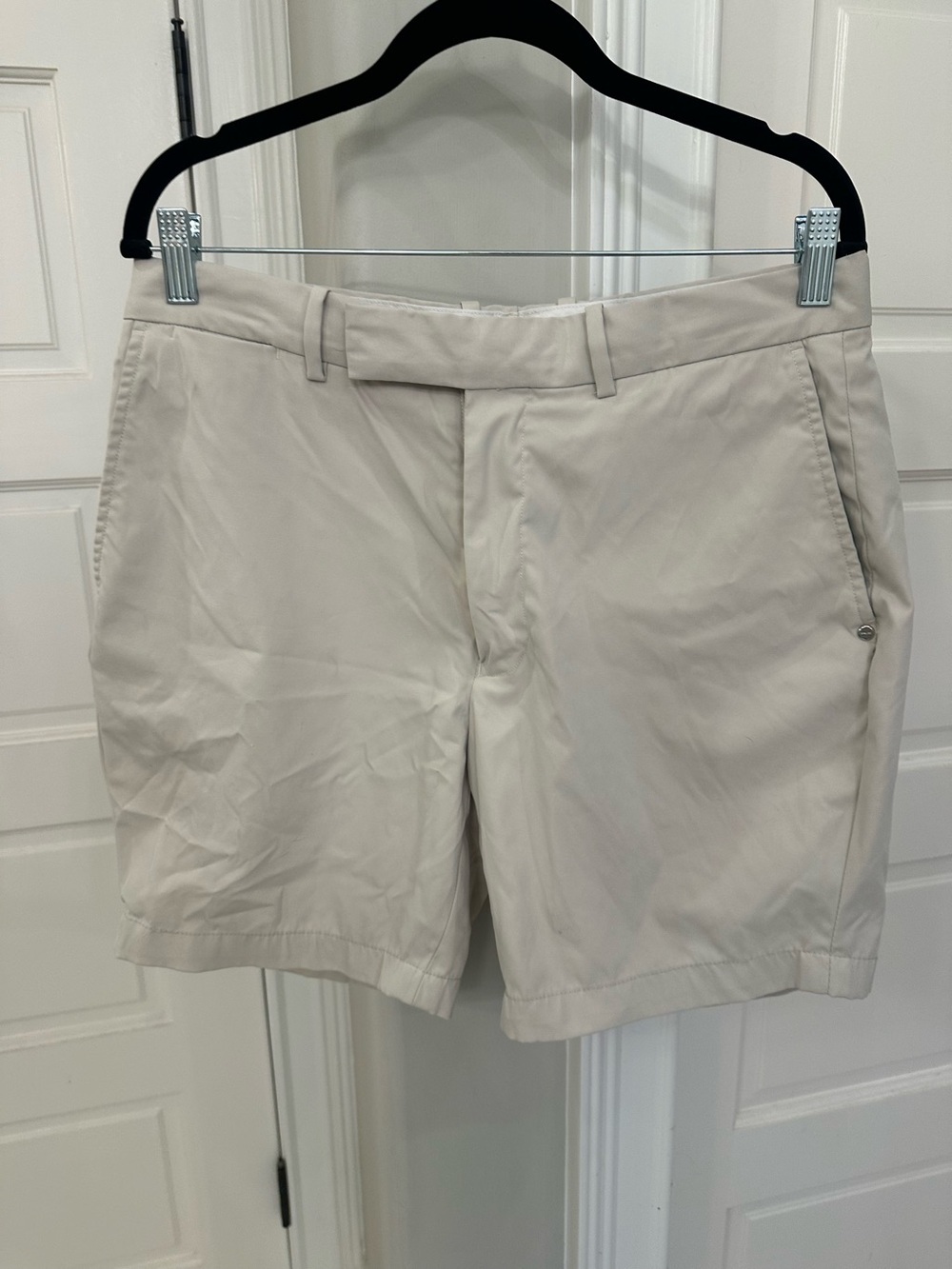 RLX Ralph Lauren Chino Golf Shorts Mens 32 Classic Fit Performance Khaki Tan EUC